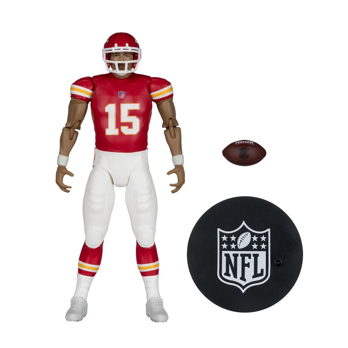 Patrick Mahomes McFarlane SportsPicks 6-Inch Figure — Accessories Included with NFL Football and Display Base