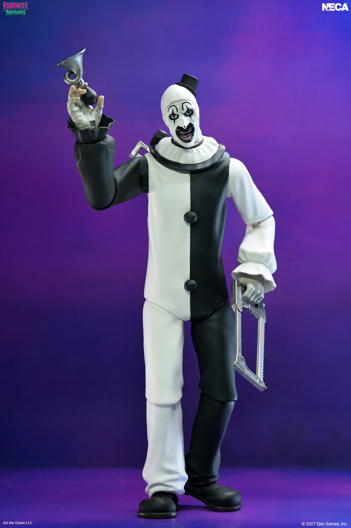 Fortnite x Terrifier Fortnitemares Art the Clown Action Figure