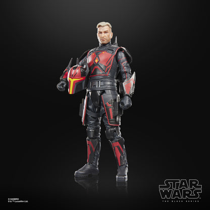 Gar Saxon Black Series 6-Inch Figure — Helmet Off Front View Showing Head Sculpt