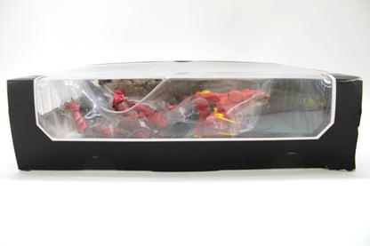 Flash & Batman Earth -52 DC Multiverse Two-Pack — Bottom View Through Acetate Window