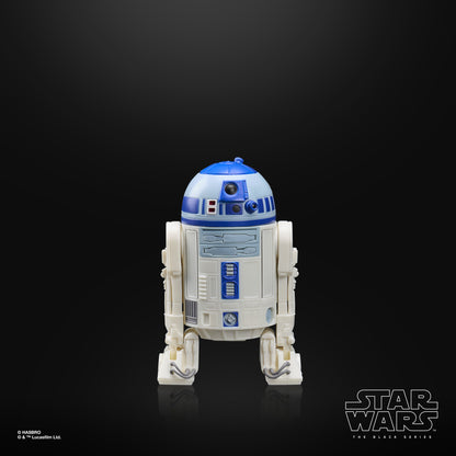 R2-D2 Droids Black Series 6-Inch Figure — Front View with Star Wars Black Series Branding