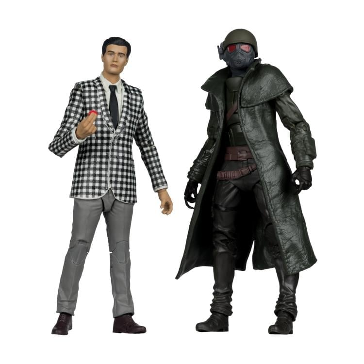 Riot Ranger Armor & Benny Fallout New Vegas 7-Inch Two-Pack — Front View Both Figures