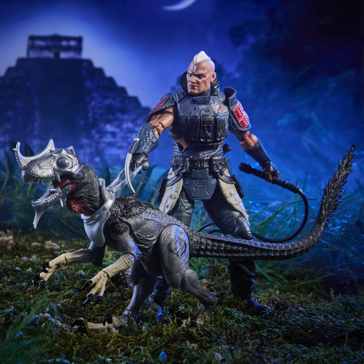 Professor Rottclaw Classified Series 6-Inch Figure with Cobra Deinonychus Skull Armor — Front View