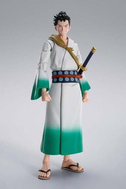 Ryuma Monsters 103 Mercies S.H.Figuarts Figure — Full Body Front View Showing Sandals and Kimono Hem