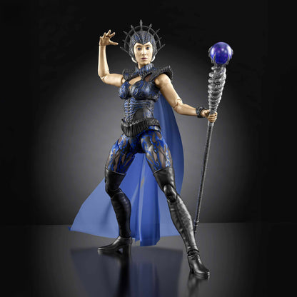 Evil-Lyn MOTU Chronicles 6.5-Inch Figure — Front View Holding Staff