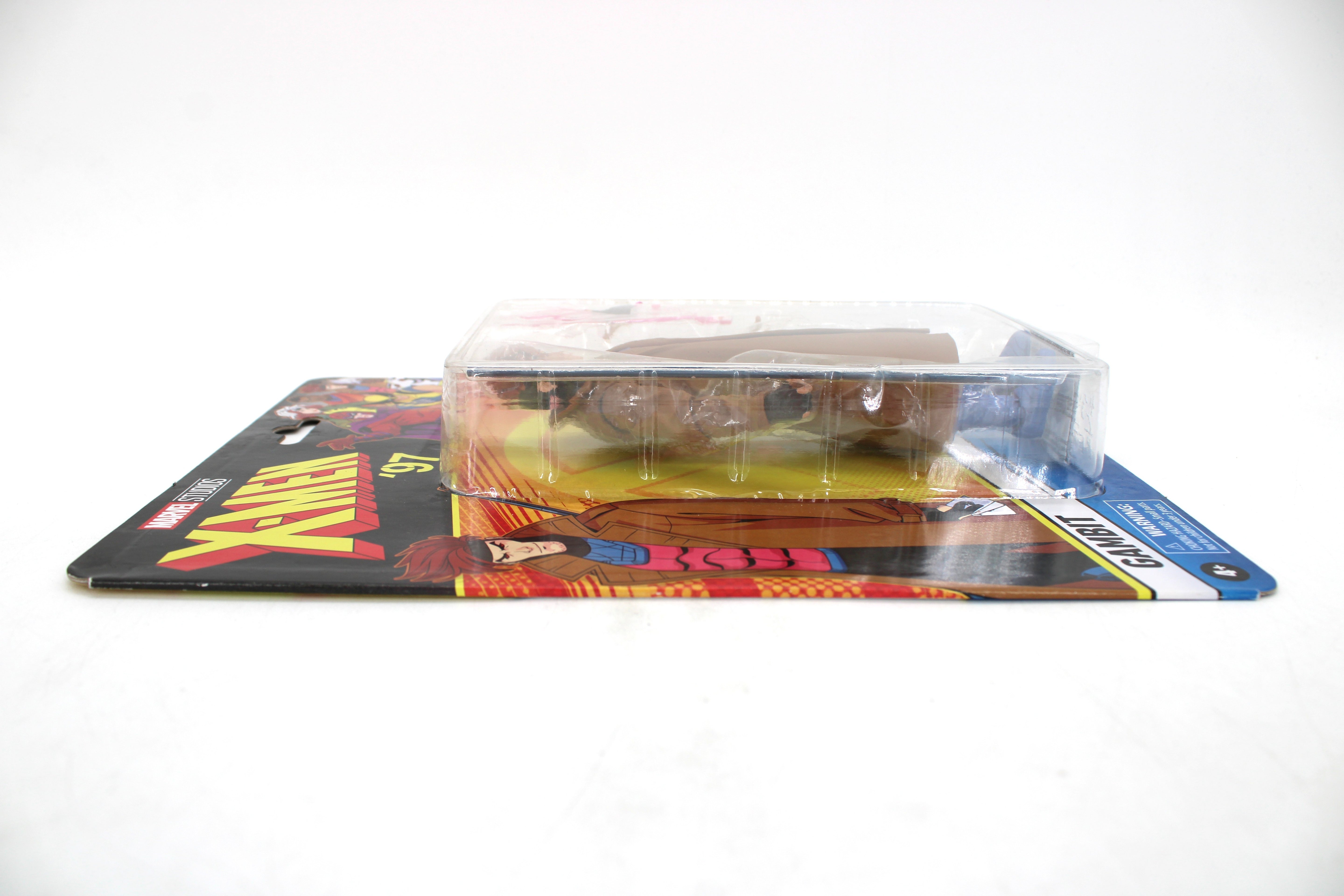 Gambit Marvel Legends X-Men '97 Figure — Side View Left Bubble Detail