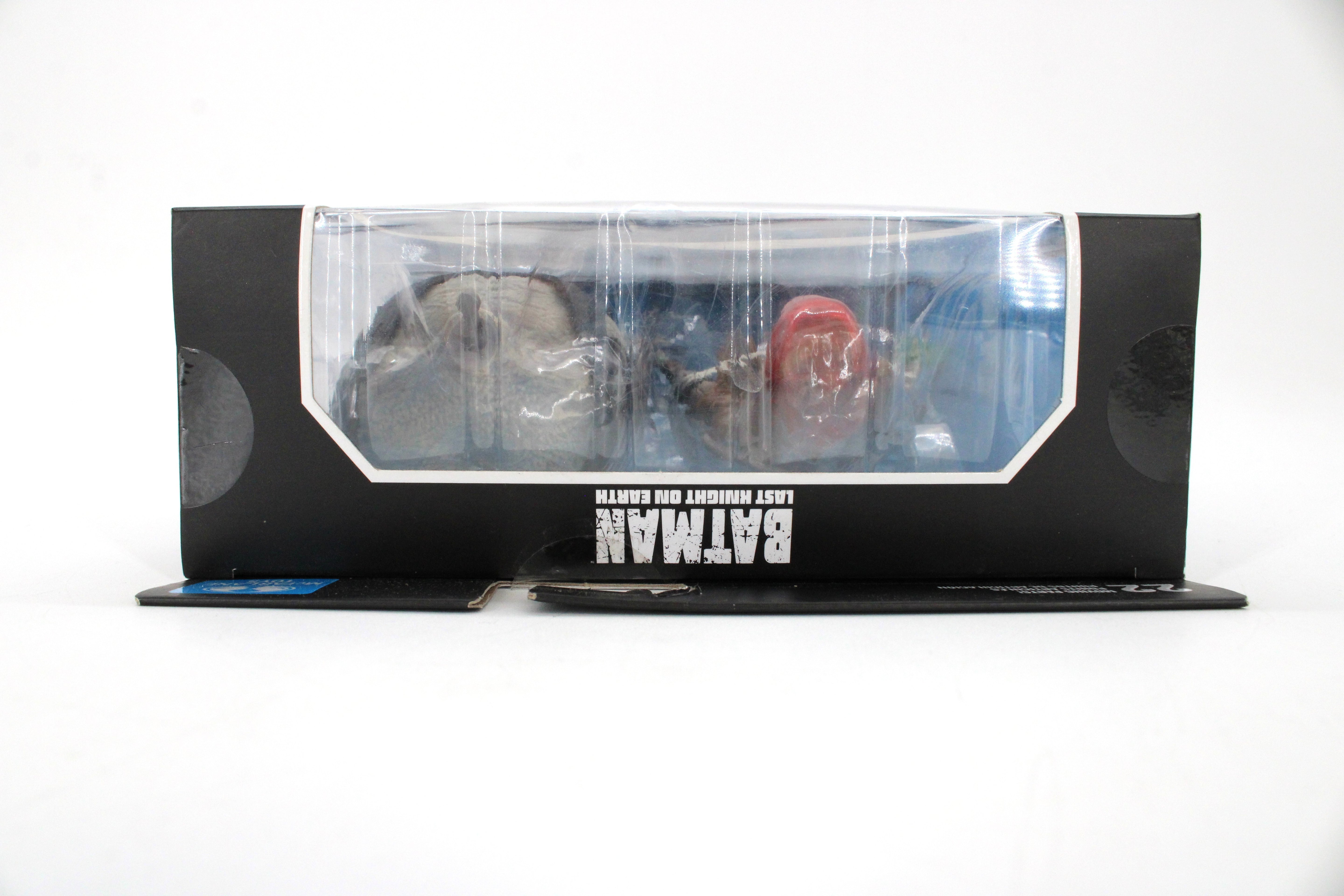 Scarecrow DC Multiverse Last Knight on Earth 7-Inch Figure — Bottom Edge with Batman Last Knight on Earth Branding