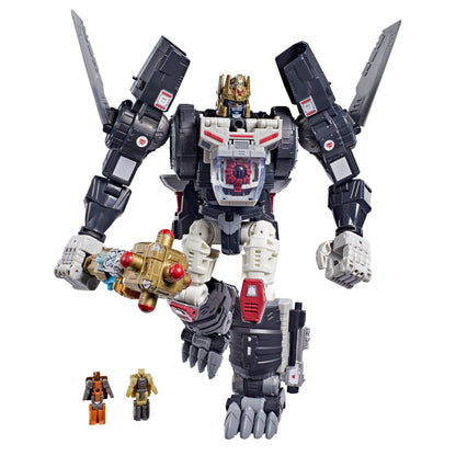 Optimal Optimus Power of the Primes 9-Inch Figure — Front View with Prime Master Figures