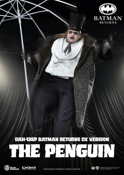 Penguin DAH-135P Batman Returns DX 8-Inch Figure — Box Art Front with Batman Returns Branding
