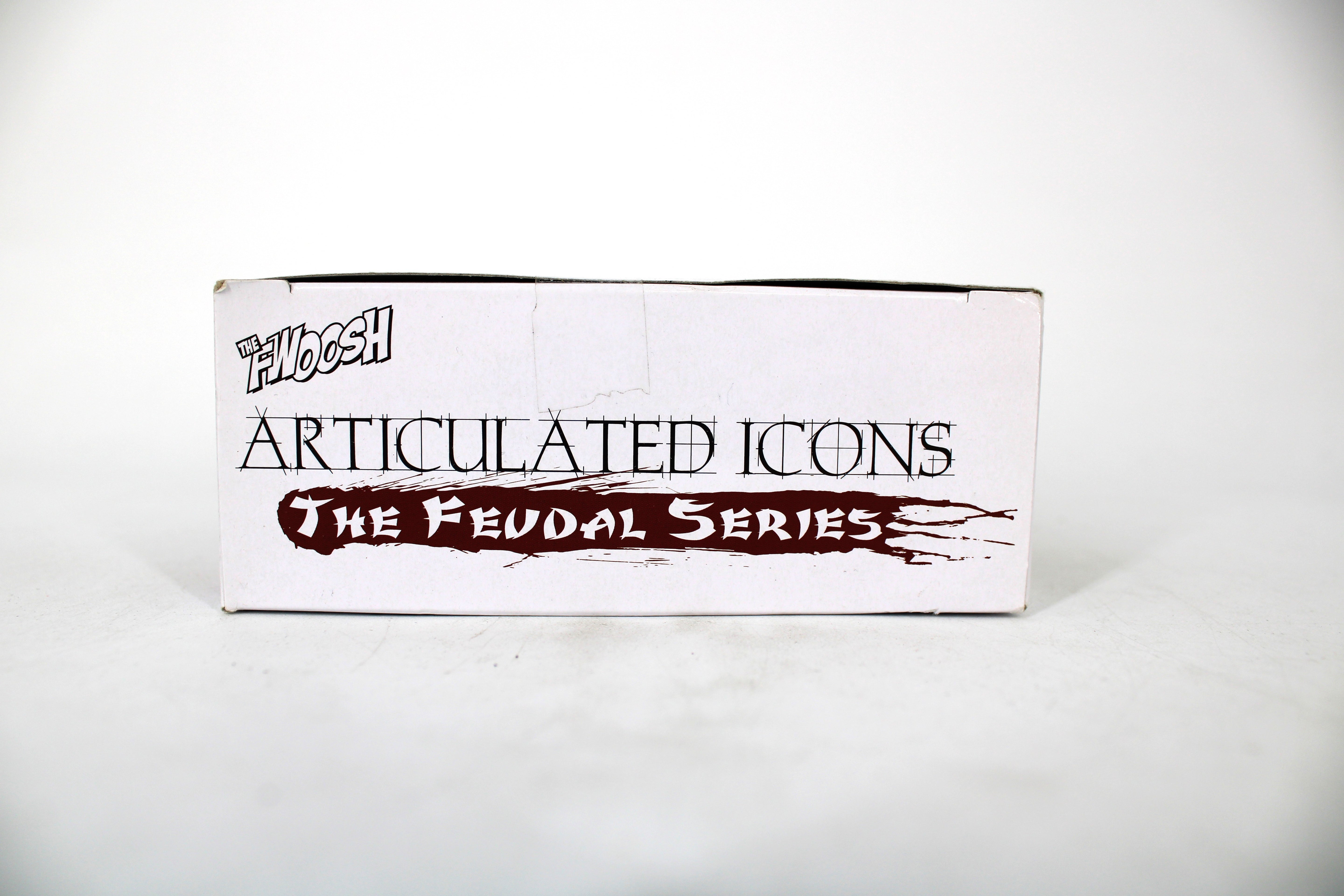 Basic Ninja Brown Articulated Icons Feudal Series 2020 — Box Spine with Feudal Series Logo