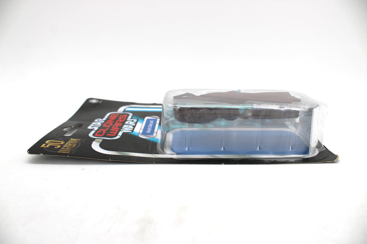 Aayla Secura Vintage Collection Clone Wars VC217 — Side View Showing Bubble Depth
