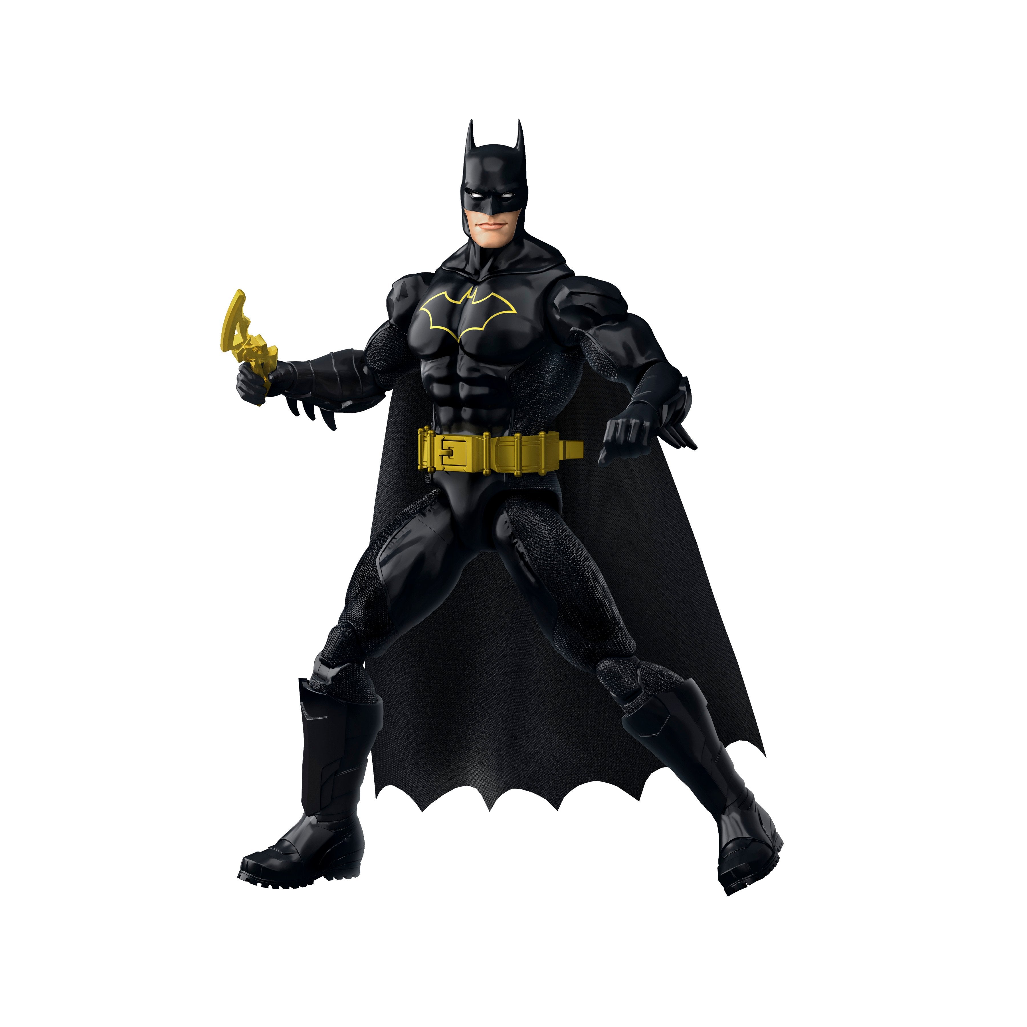 Batman DC Premier 6-Inch Stealth Suit Figure — Front View Crouching Stance