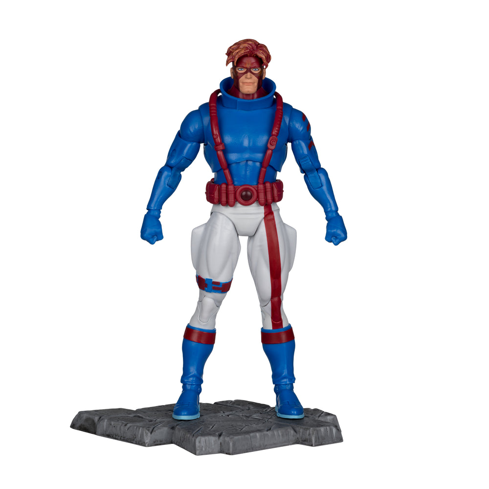 Spartan WildC.A.T.s McFarlane Elite Edition 7-Inch Figure — Front View on Stone Base