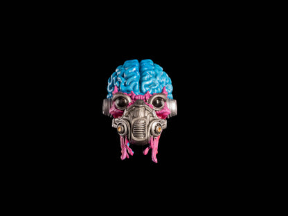 Cosmic Legions Mortal Thorn Brainer Mechroticon Head — Figure Detail Close-Up