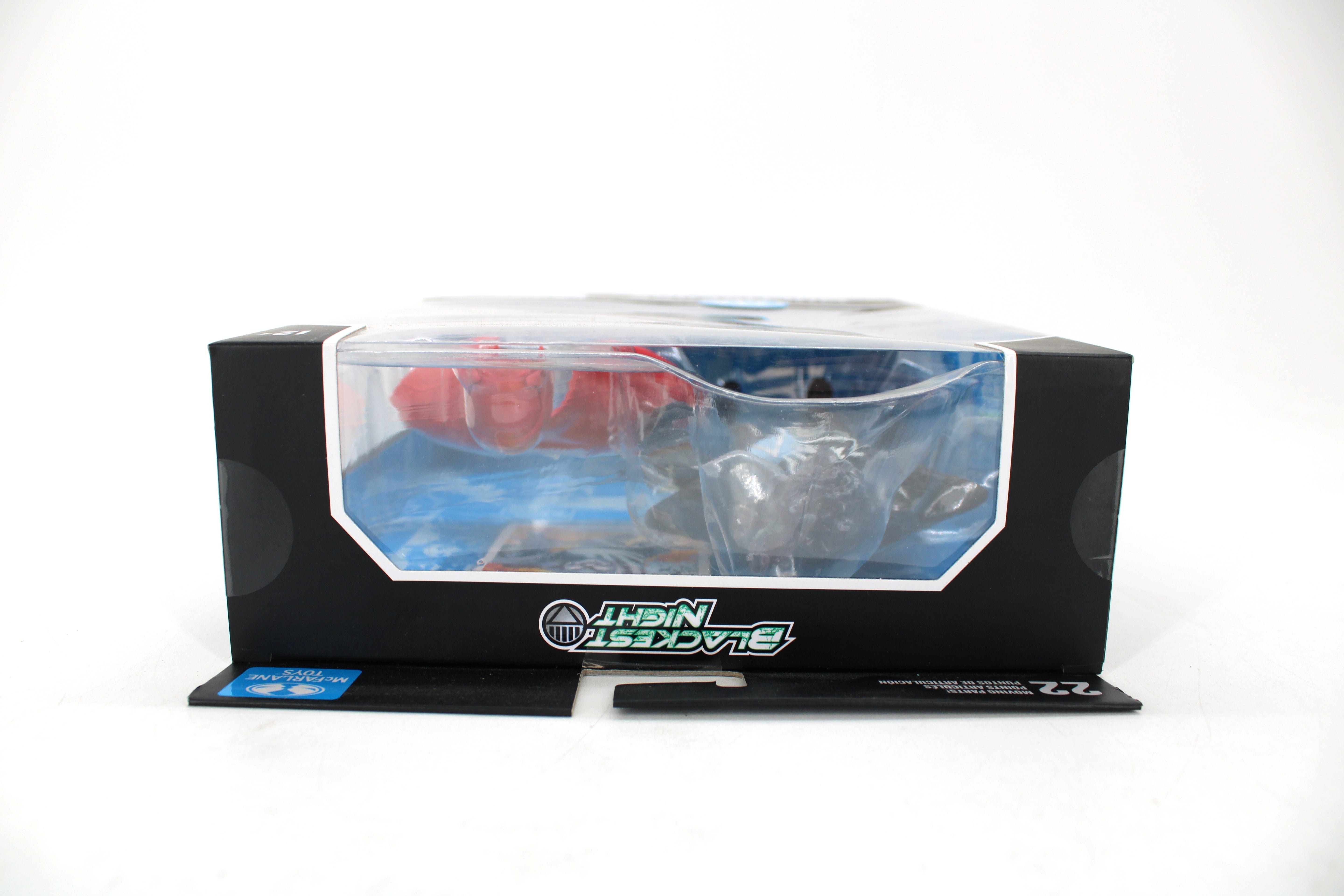 Deathstorm DC Multiverse Blackest Night 7-Inch Figure — Bottom Side View with Blackest Night Branding