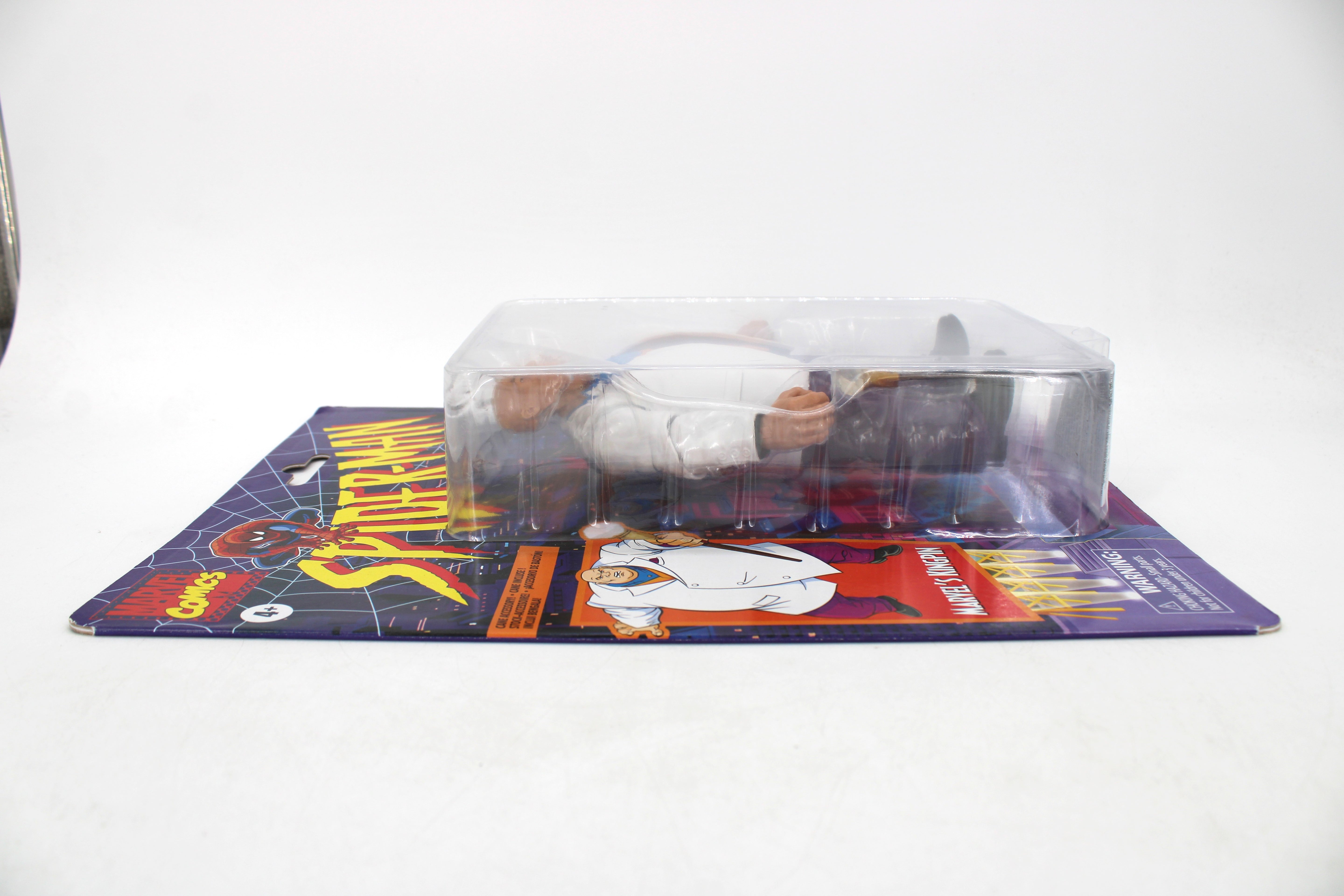 Kingpin Marvel Legends Retro Spider-Man 2020 Deluxe Figure — Bubble Detail Side View