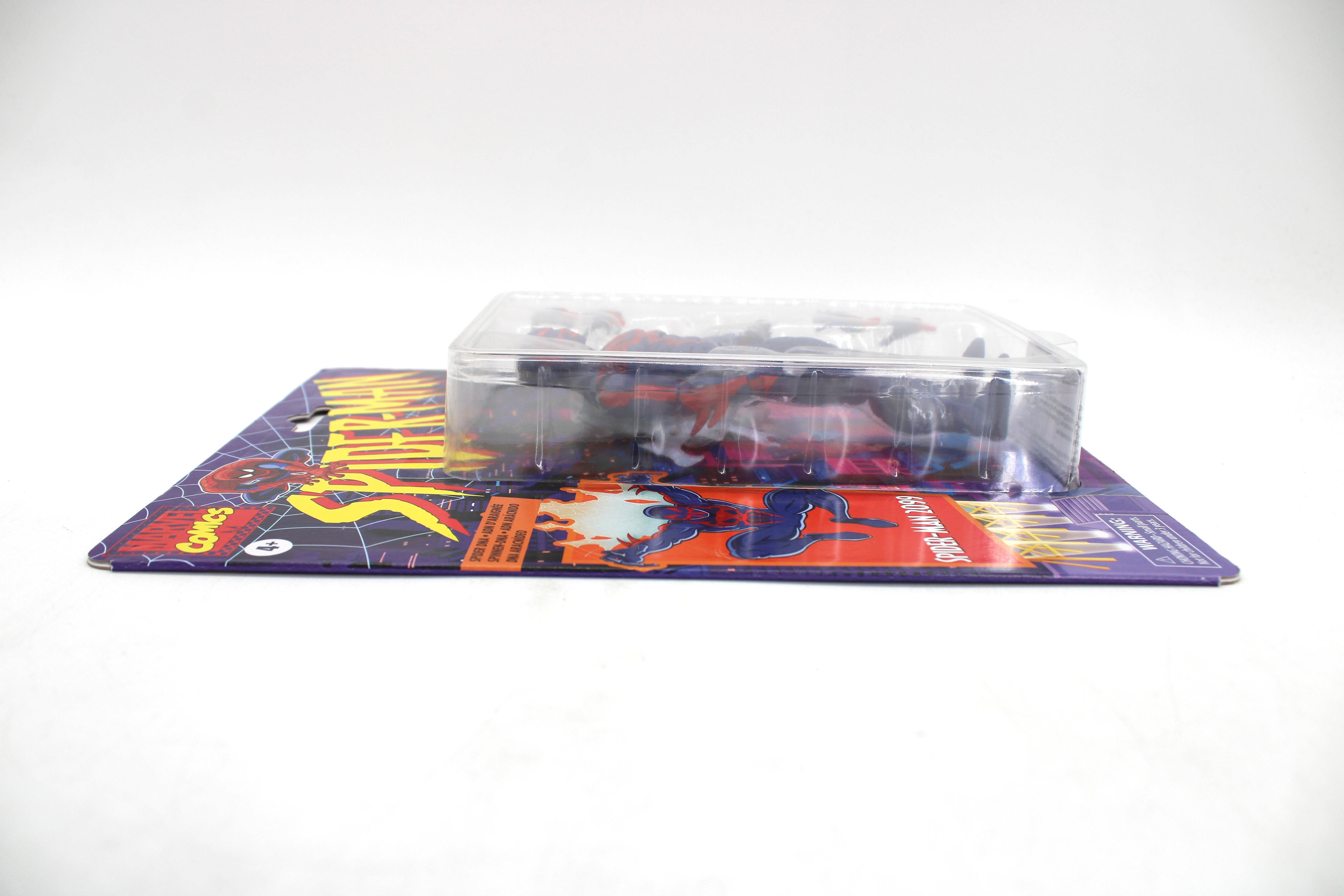 Spider-Man 2099 Marvel Legends Retro Carded 6-Inch Figure — Side View Left