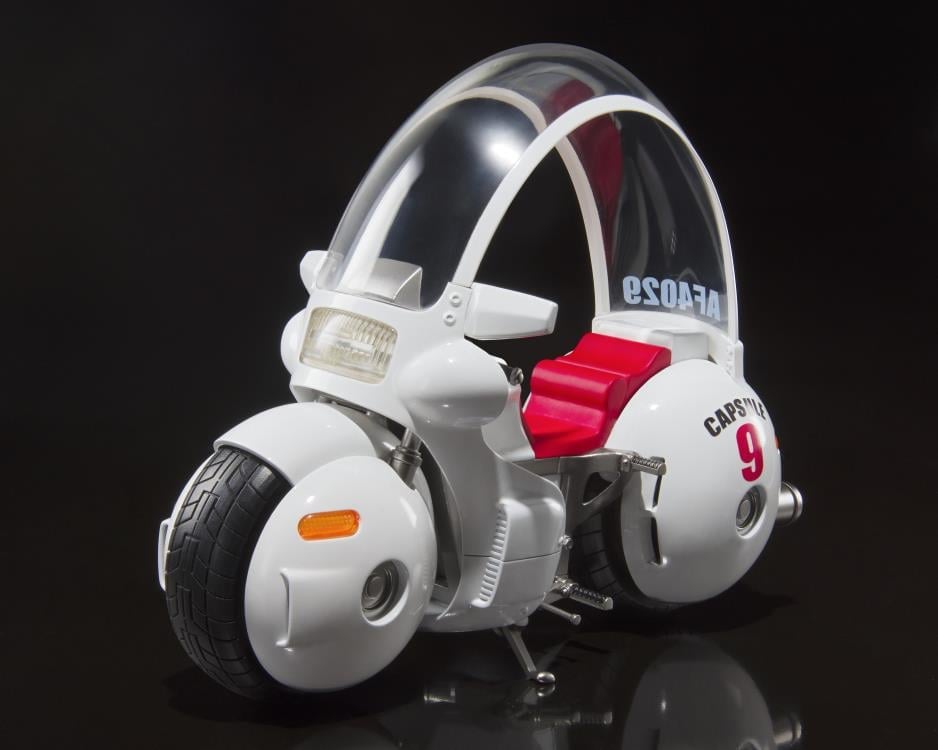 Bulma Capsule No. 9 S.H.Figuarts Motorcycle — Front View Detail