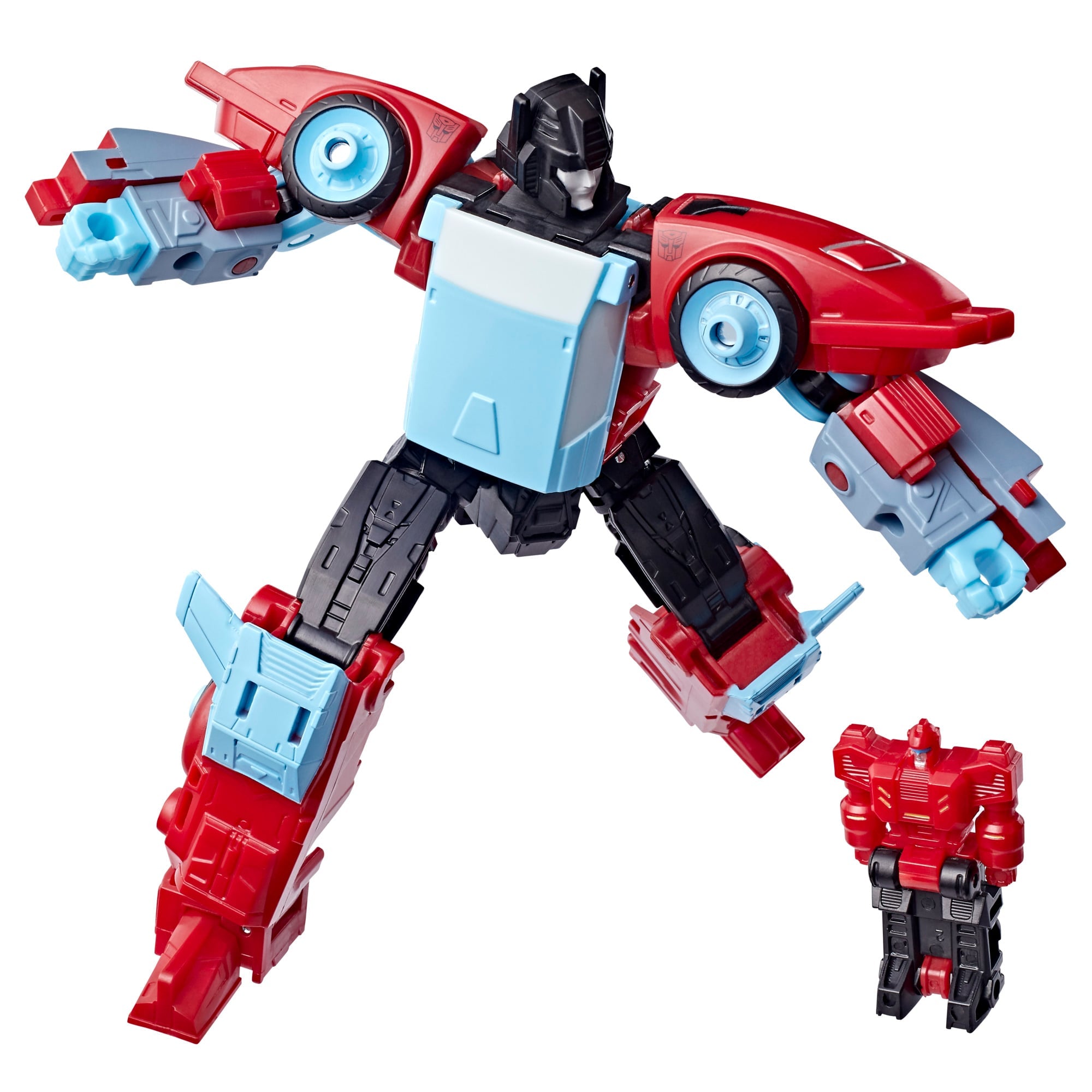 Autobot Blanker Age of the Primes Deluxe 5.25-Inch Figure — Front View with Peacemaker Accessory