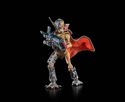 Dr. Cyborn Skeleton Warriors Infinite Legions 6-Inch Figure — Front View Holding Large Blaster Rifle
