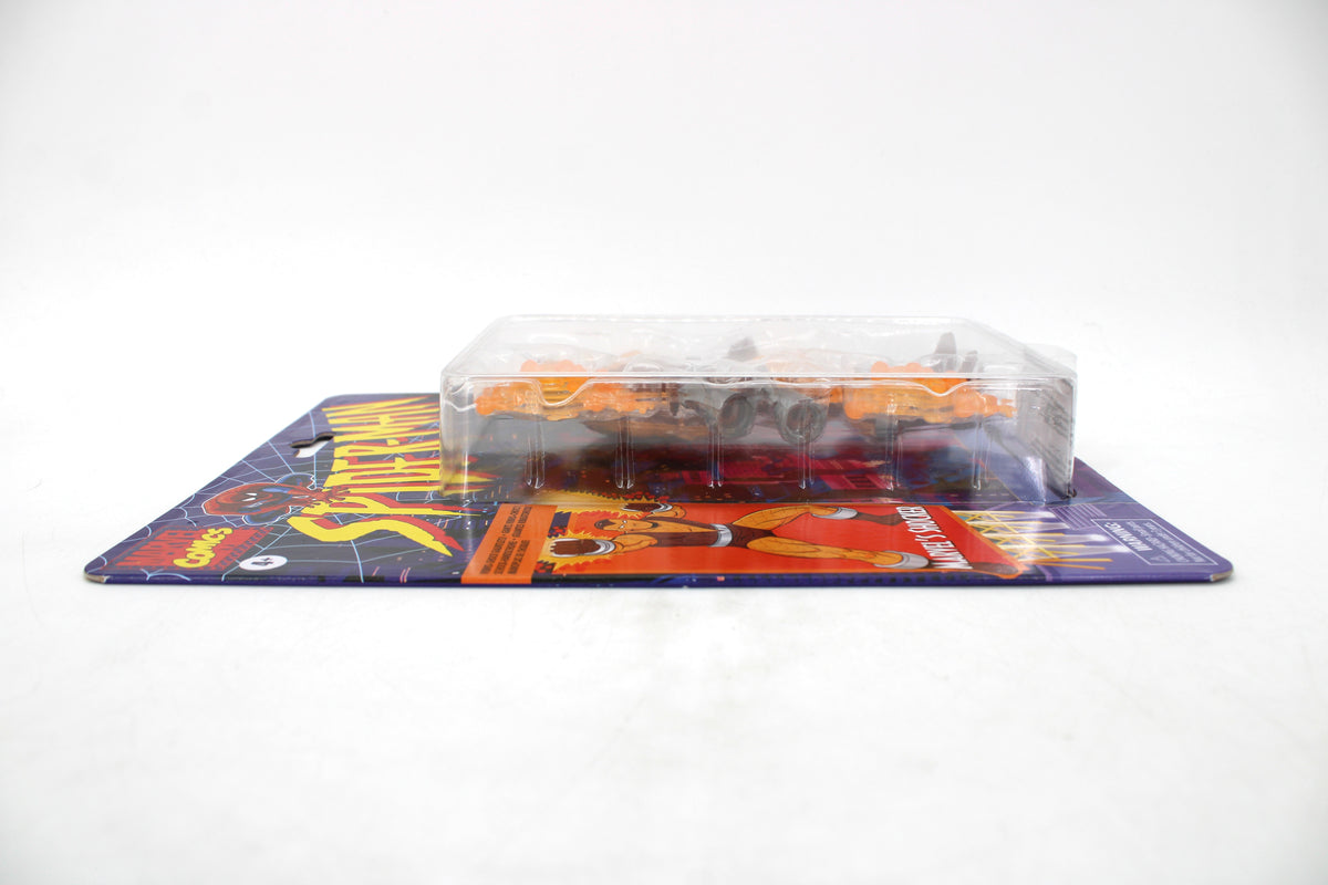 Shocker Marvel Legends Retro 6-Inch Figure — Side View Showing Bubble Depth