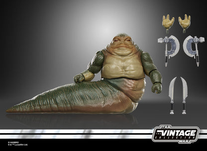 Rotta the Hutt Vintage Collection 3.75-Inch Figure — Figure with Accessories Display