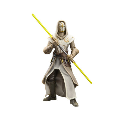 Jedi Temple Guards Black Series 6-Inch — Robed Guard Figure Front View Articulation Pose