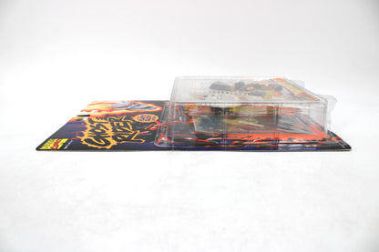 Original Ghost Rider Toy Biz 1996 5-Inch Figure — Side View Showing Bubble Depth and Card Profile