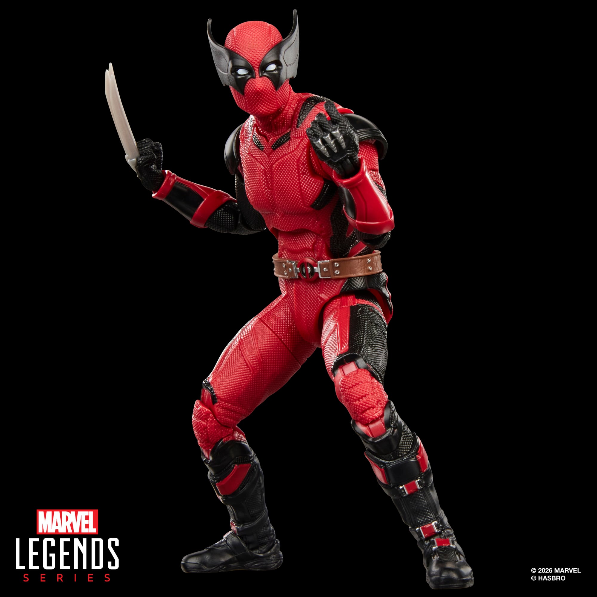 Wolverinepool Marvel Legends 6-Inch Figure — Front View with Marvel Legends Series Branding