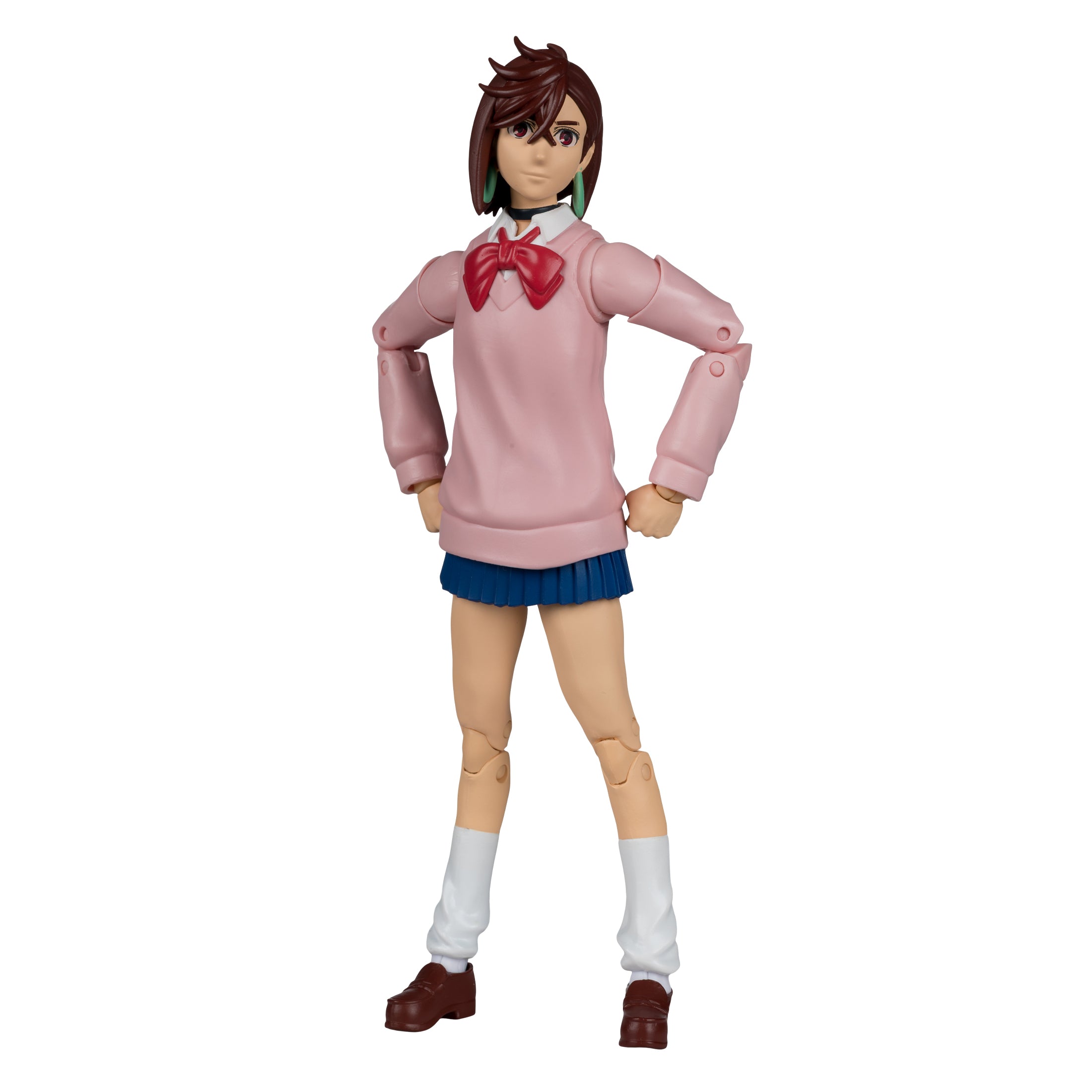 Momo Ayase Dandadan 7-Inch Figure — Full Body Front View Alternate Head Sculpt