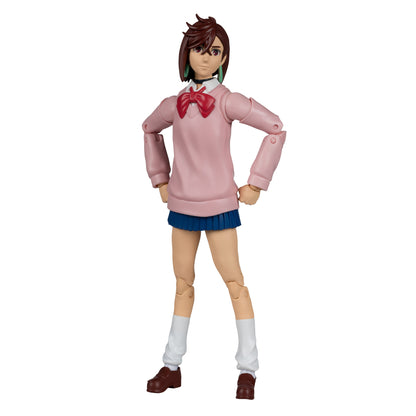 Momo Ayase Dandadan 7-Inch Figure — Full Body Front View Alternate Head Sculpt