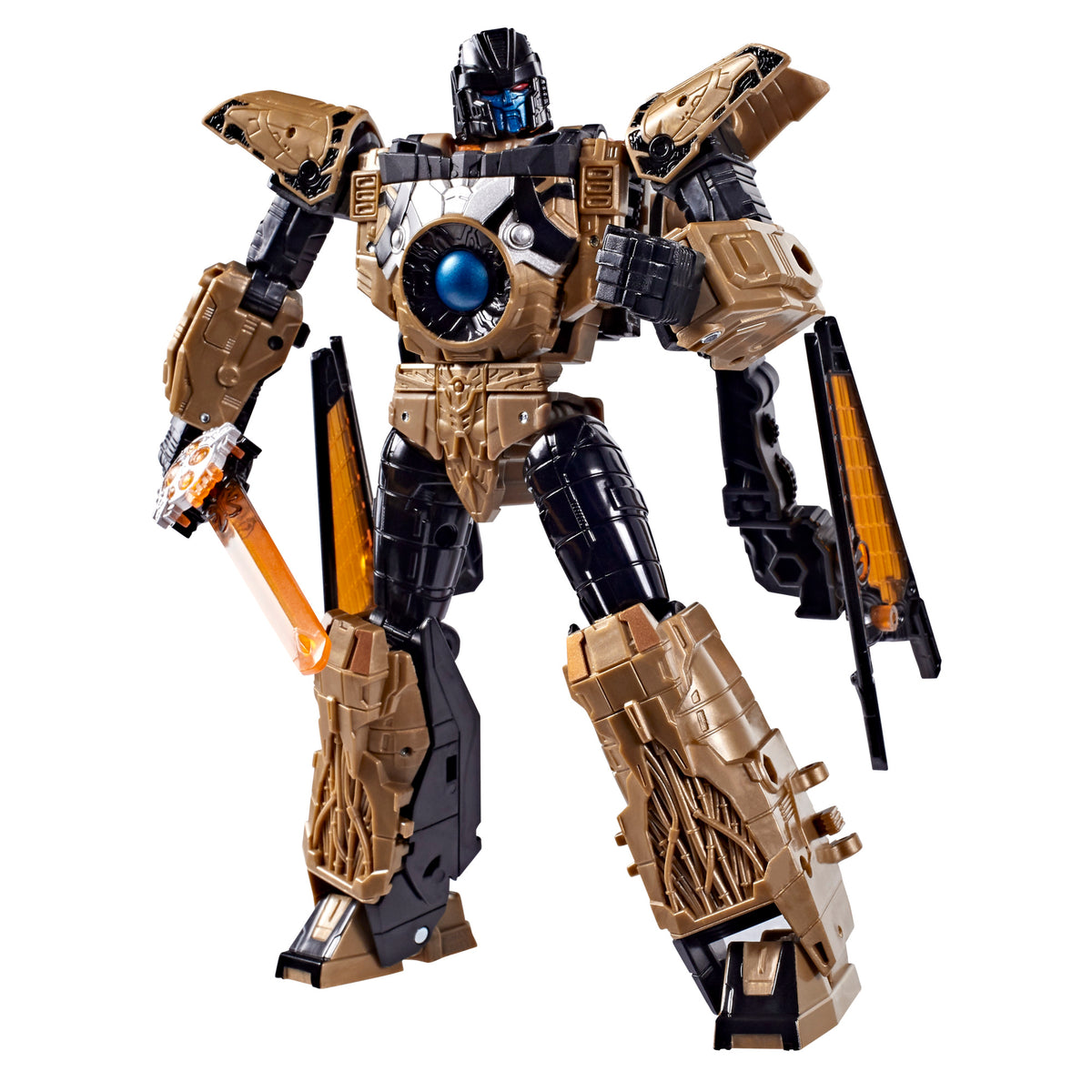 Vector Prime Age of the Primes Voyager 7-Inch Figure — Front View in Robot Mode Holding Blade of Time