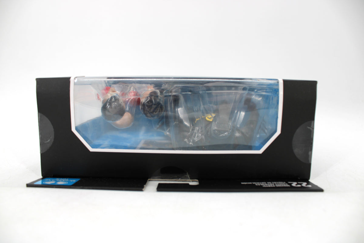 Batman JLA DC Multiverse 7-Inch Figure — Bottom Side View Showing Contents in Tray