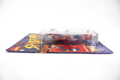 Cyborg Spider-Man Marvel Legends Retro Carded Figure — Side View Left