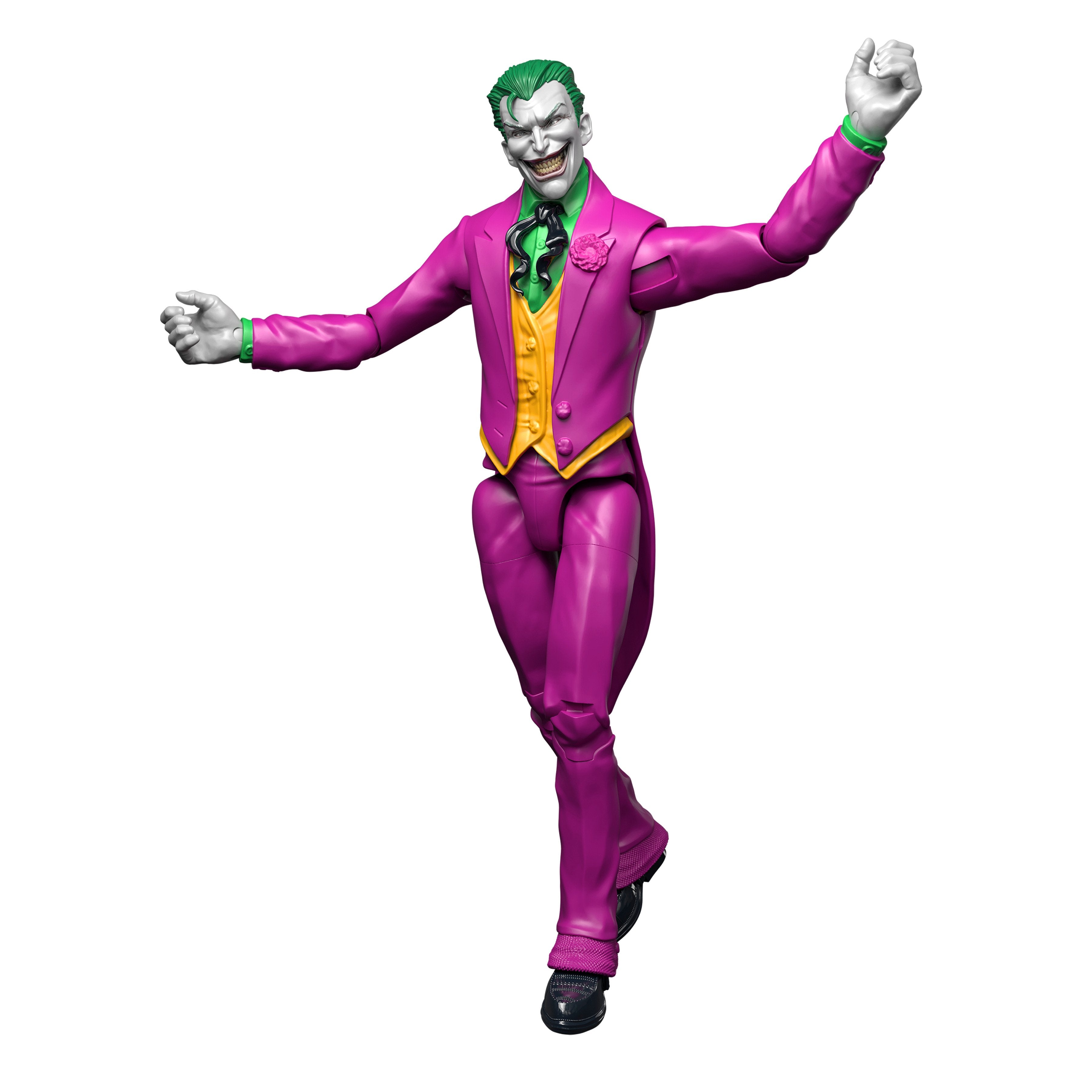 Joker DC Comics Core 6-Inch Figure — Front View Running Pose Full Body
