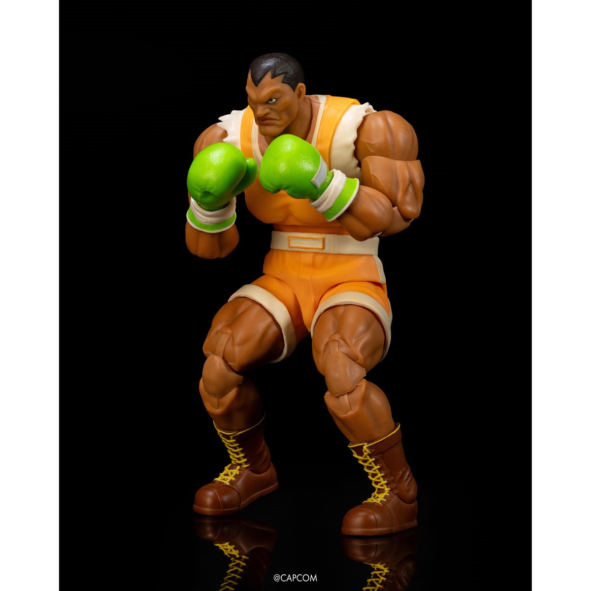 Balrog Ultra Street Fighter II 6-Inch Figure — Fighting Stance Pose Front View