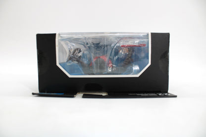 Batman Beyond DC Multiverse Figure — Bottom View Showing Tray and Accessories Detail