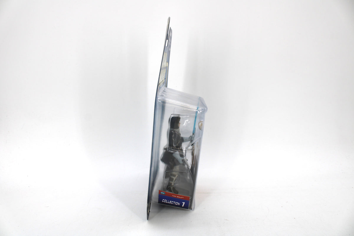 Han Solo Hoth Rescue Star Wars Saga 2002 3.75-Inch Figure — Side View Left