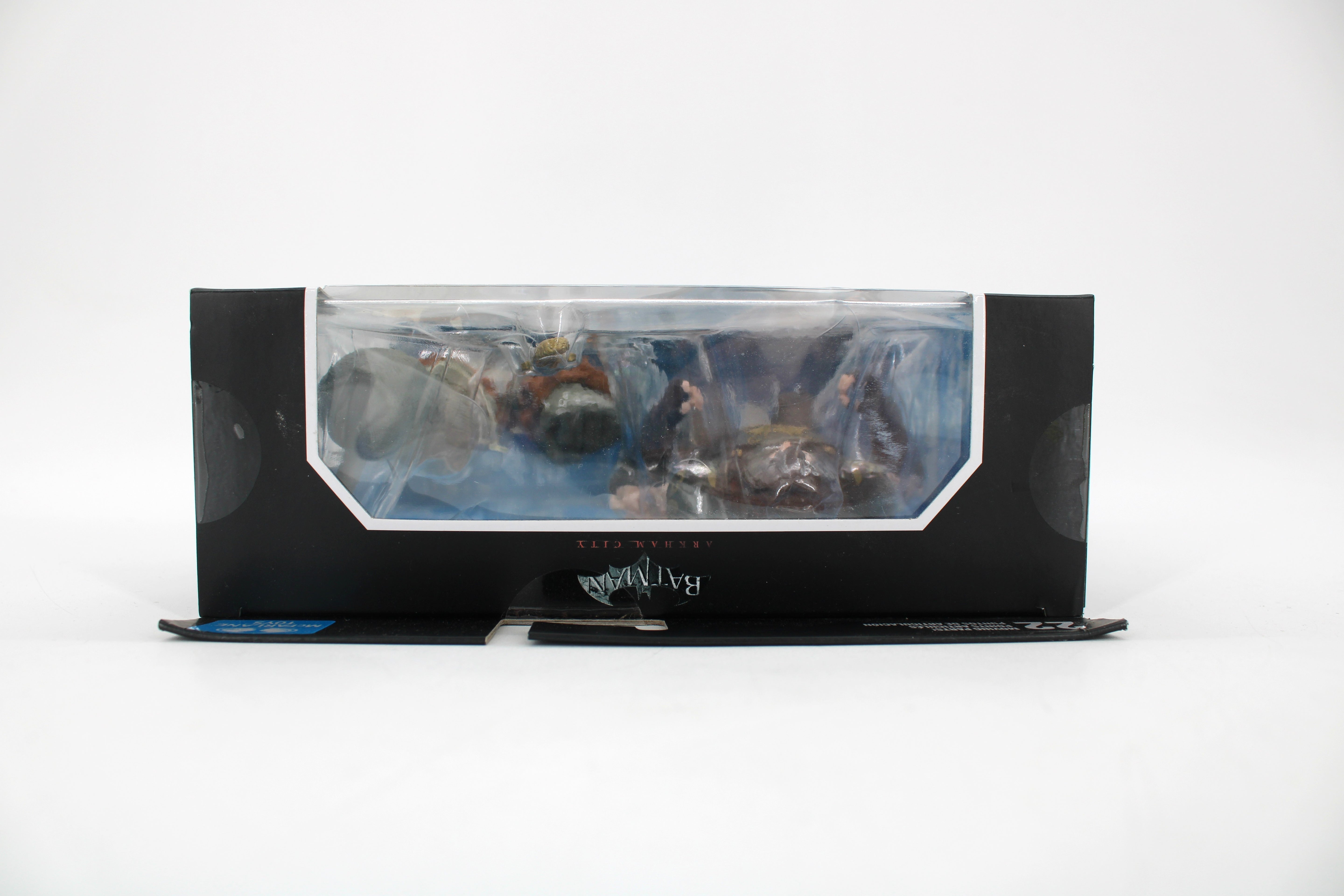 Ra's Al Ghul DC Multiverse Arkham City Figure — Bottom Window with Batman Arkham City Logo