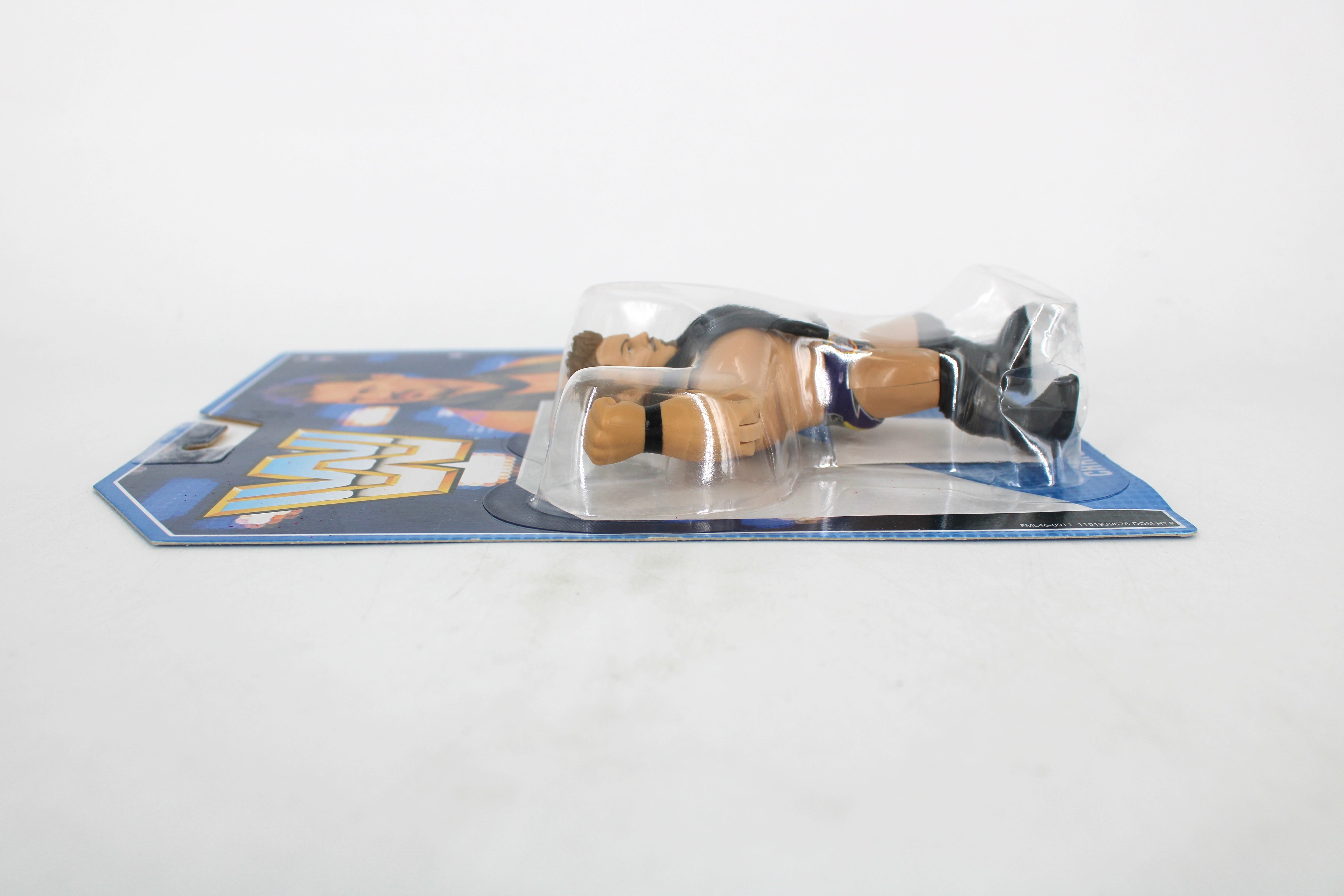 Chris Jericho WWE Retro Series 2018 Carded Figure — Side View Bubble Detail