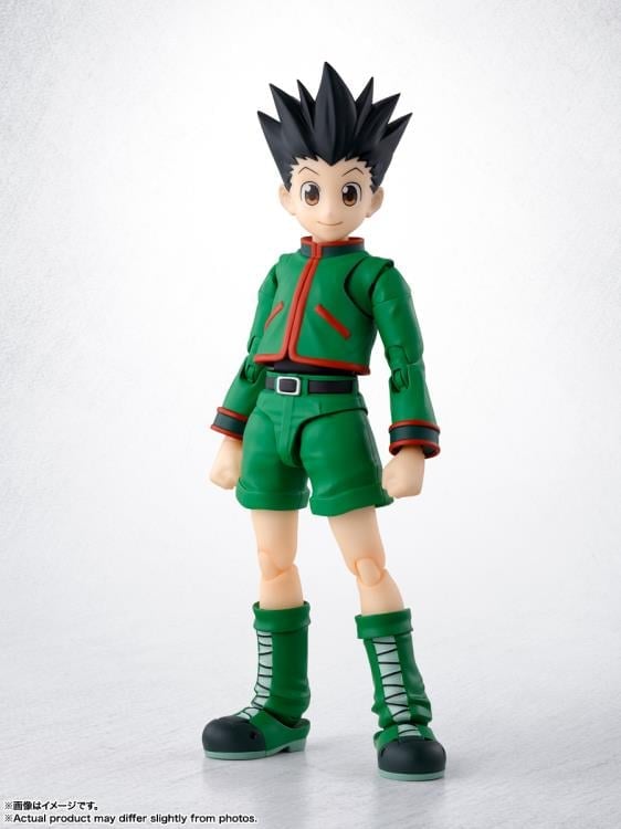 Gon Hunter x Hunter S.H.Figuarts 5.5-Inch Figure — Front View Standing Neutral Pose