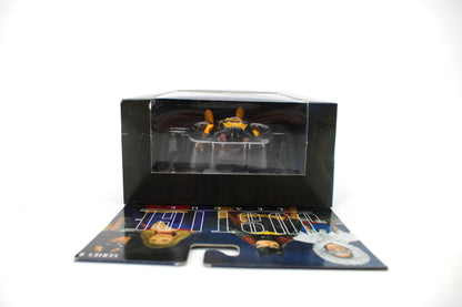 Batgirl DC Direct Justice League Series 8 Figure — Bottom View Showing Figure in Tray