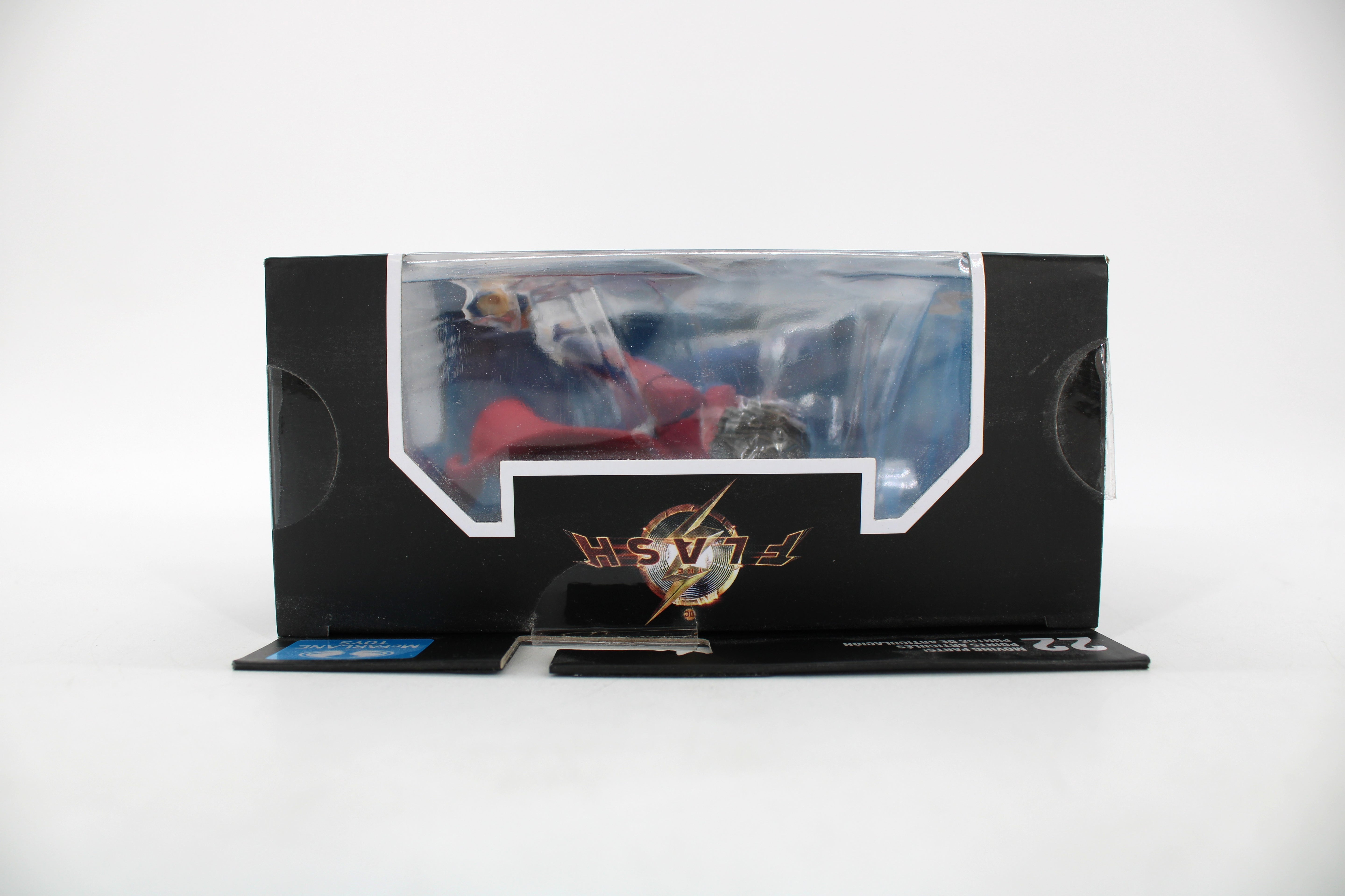 Supergirl DC Multiverse The Flash 2023 7-Inch Figure — Box Bottom View