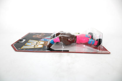 Xavier Woods WWE Retro App Series 2017 Carded Figure — Side View