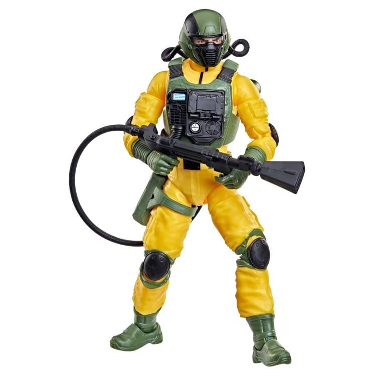 Airtight G.I. Joe Classified Series 6-Inch Figure — Front View with Rifle and Air Hose