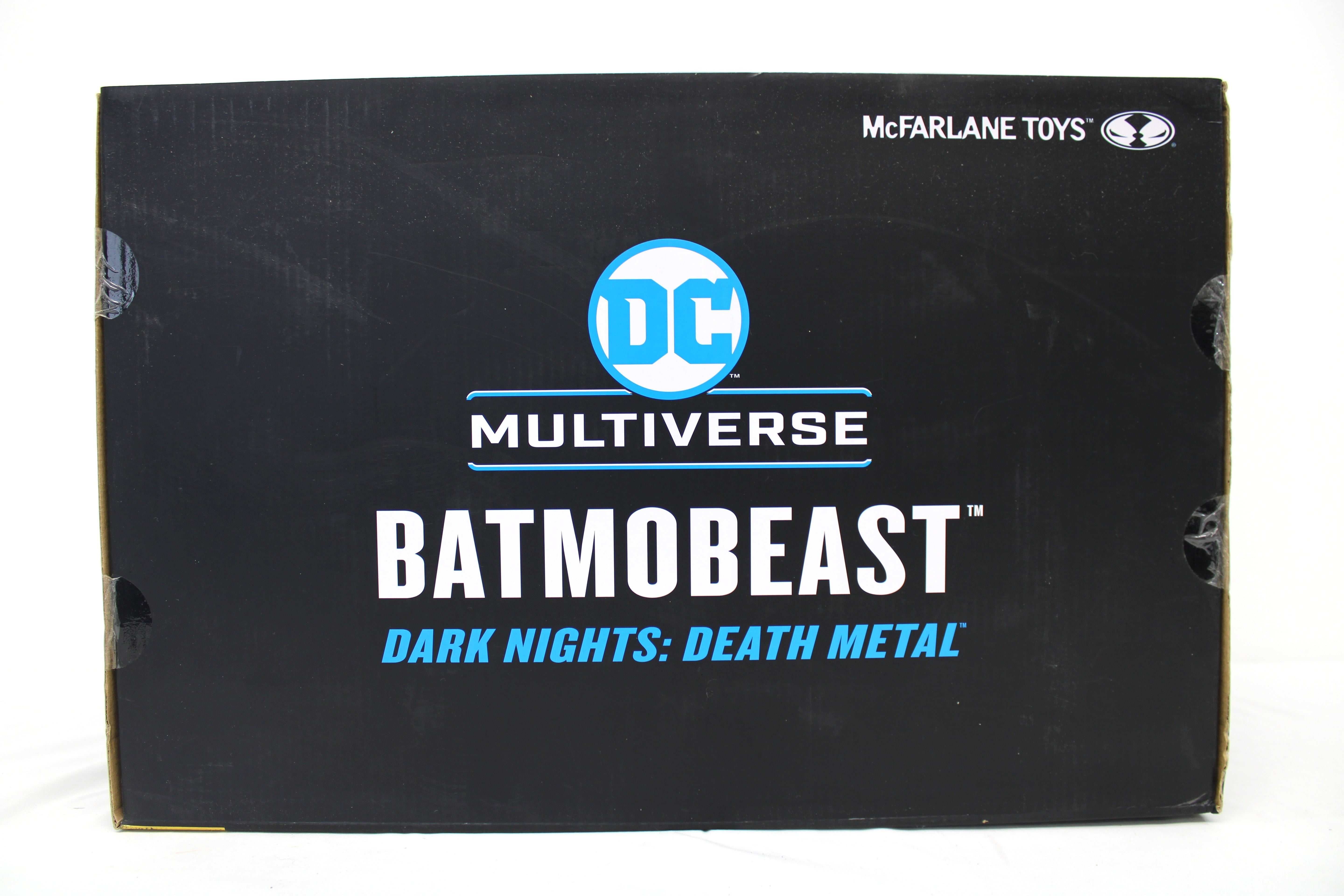 Batmobeast DC Multiverse Death Metal Gold Label Collection — Box Top Panel