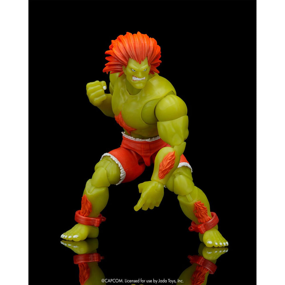 Blanka Ultra Street Fighter II 6-Inch Figure — Combat Stance Front View