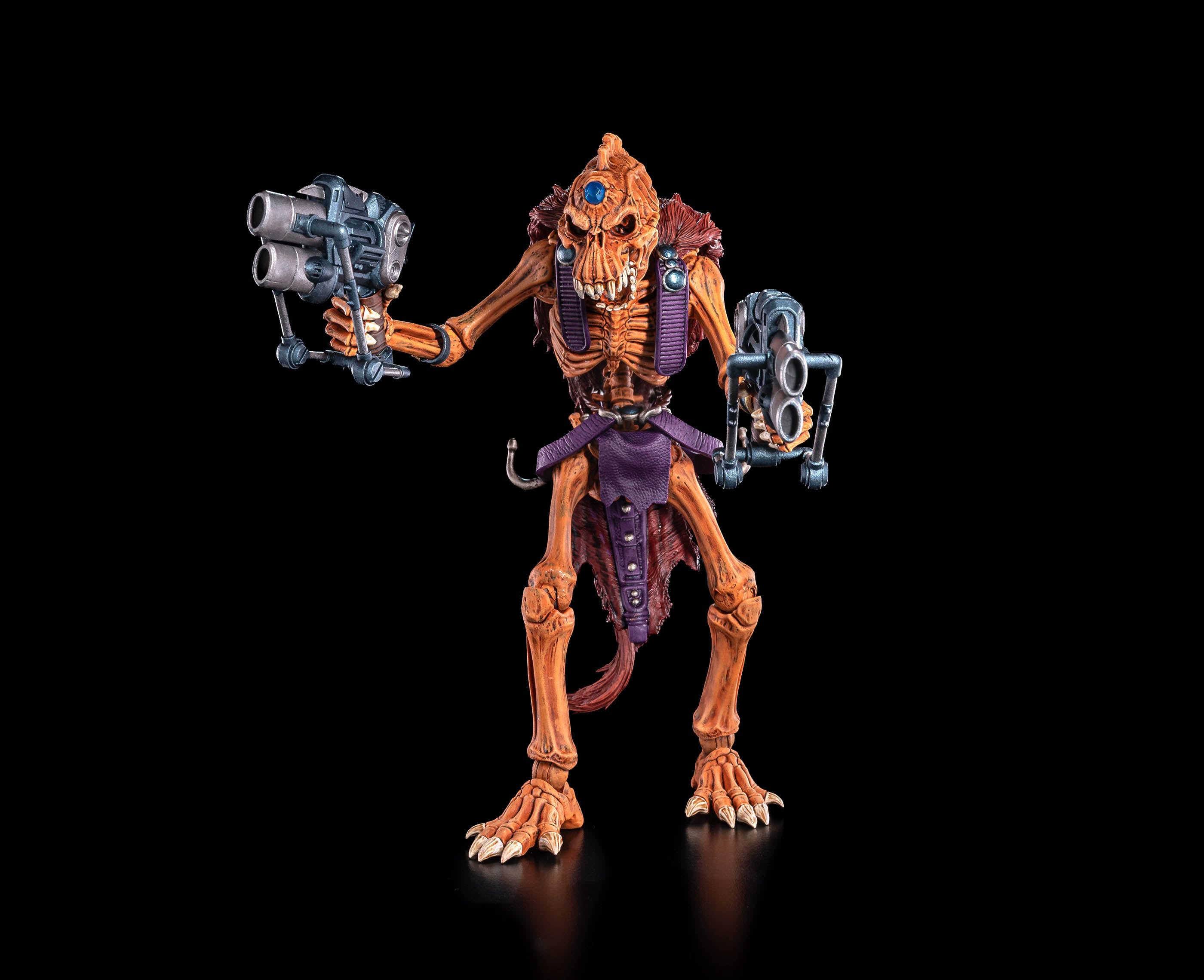 Claw Skeleton Warriors Infinite Legions 6-Inch Figure — Front View Holding Twin Barrel Pistols