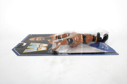 The Rock WWE Retro Series 2017 Carded Figure — Side View Bubble Detail