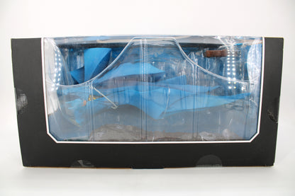Batman Year Two DC Multiverse Gold Label Figure — Top-Down Window View Showing Contents Inside Box